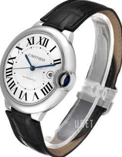 Ballon Blue Silverfärgad/Läder Ø42.1 mm