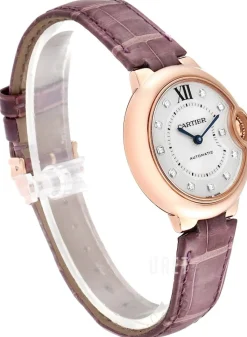 Ballon Blue Silverfärgad/Läder Ø33 mm