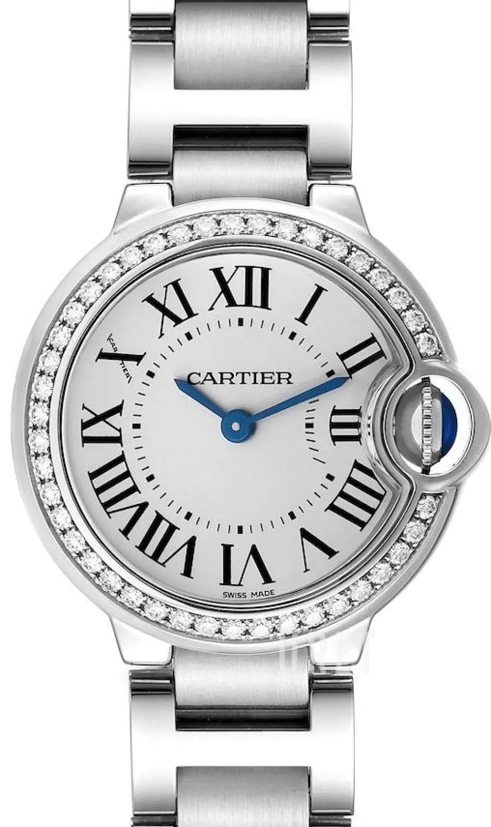 Ballon Blue Silverfärgad/Stål Ø28 mm