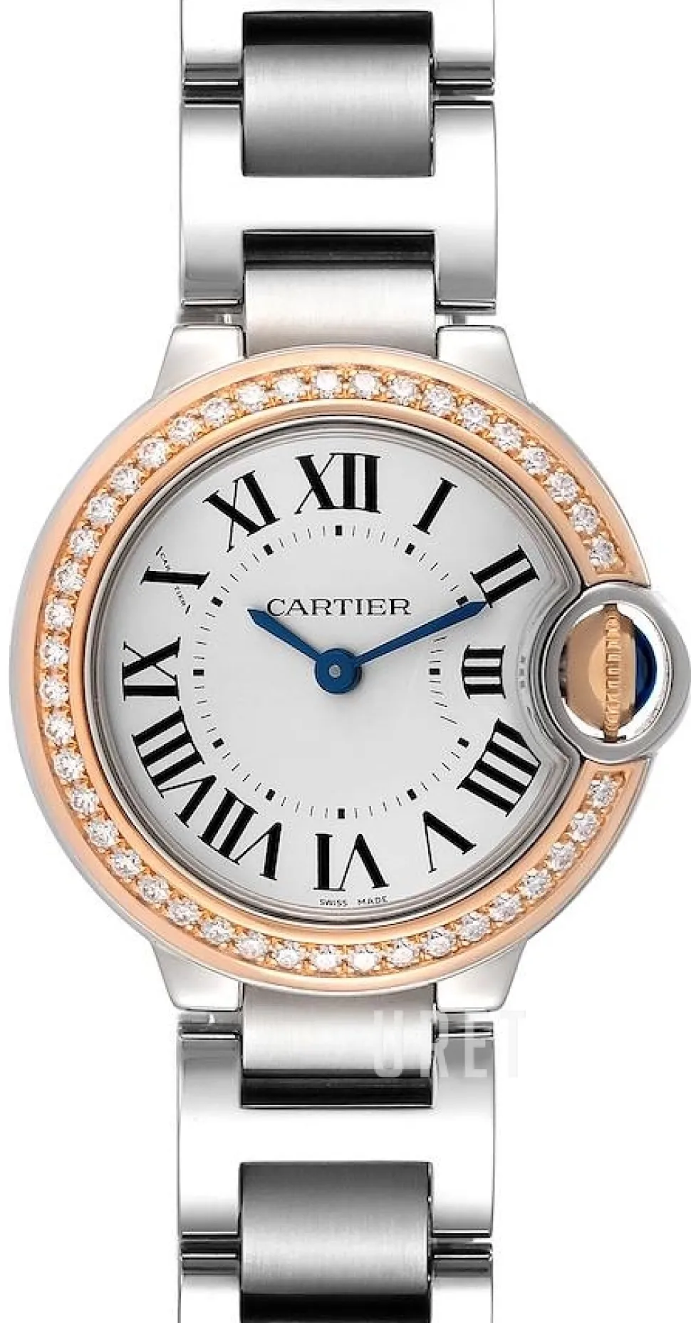 Ballon Blue Silverfärgad/Stål Ø28 mm