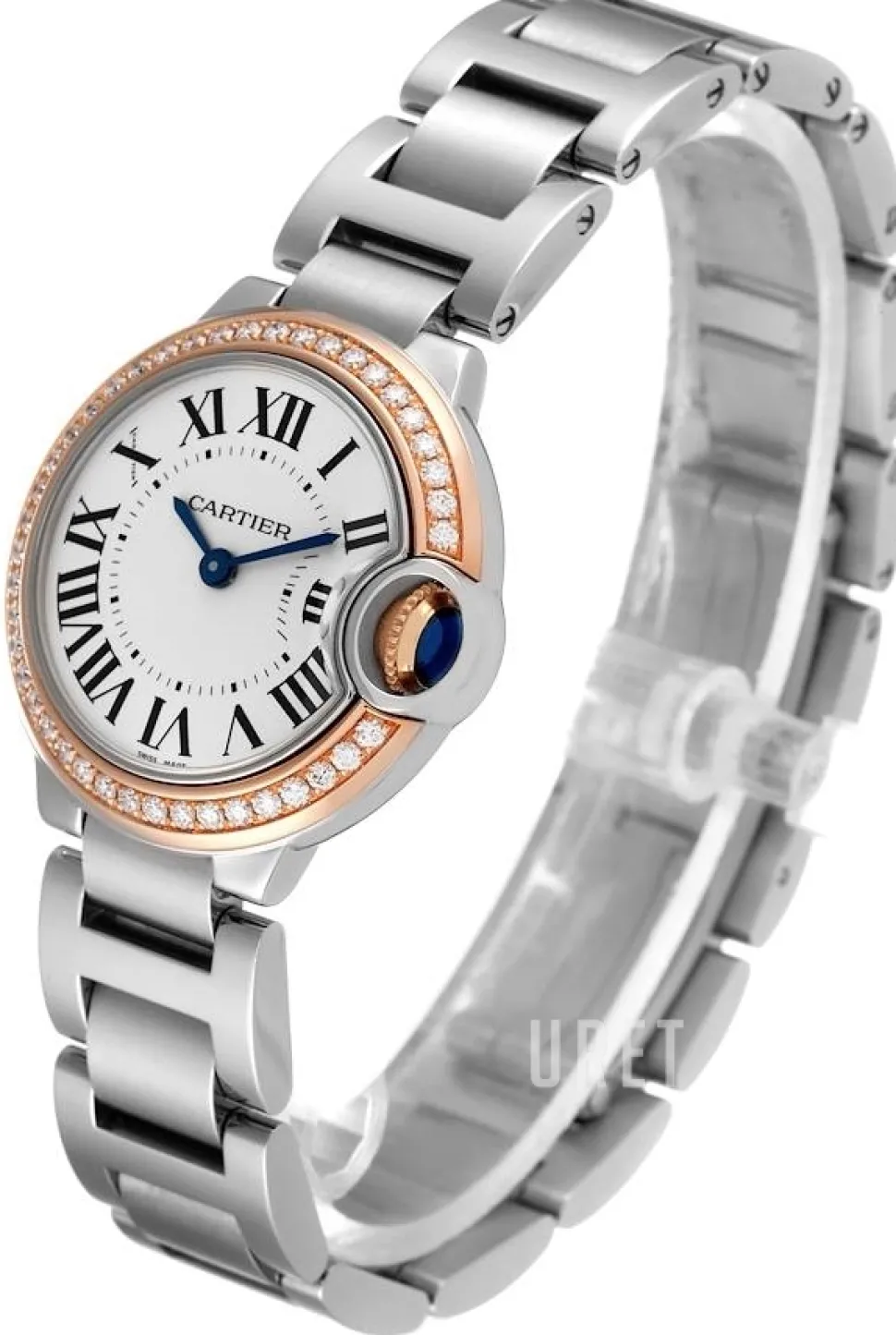 Ballon Blue Silverfärgad/Stål Ø28 mm