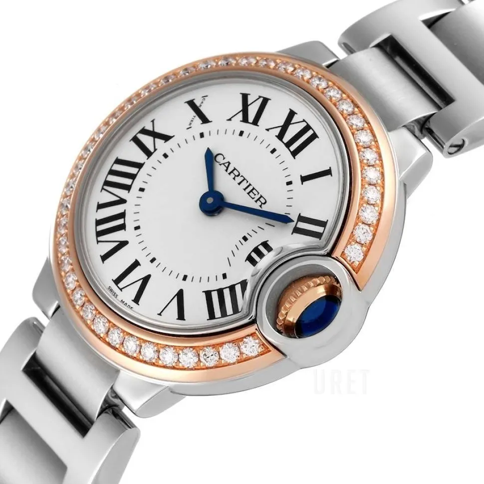 Ballon Blue Silverfärgad/Stål Ø28 mm