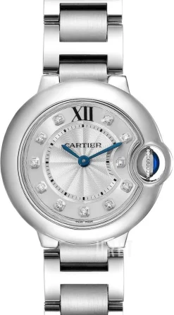 Ballon Blue Silverfärgad/Stål Ø28 mm