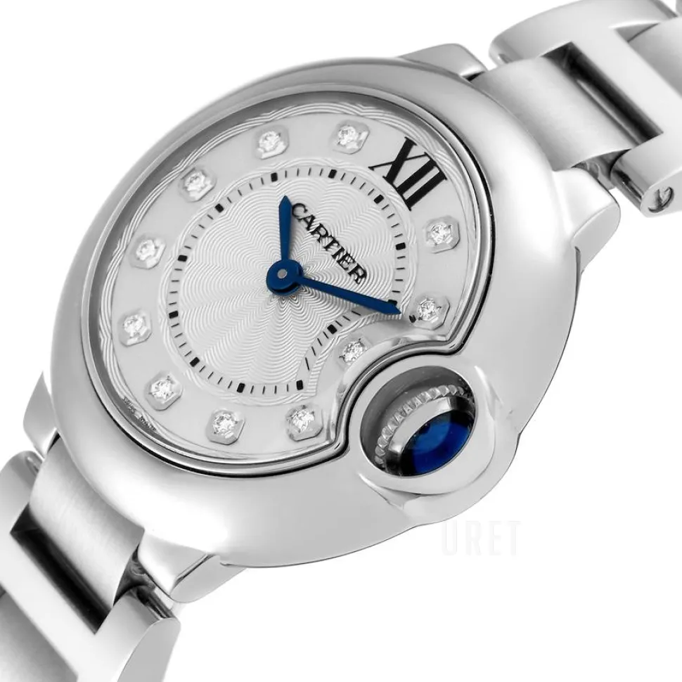 Ballon Blue Silverfärgad/Stål Ø28 mm