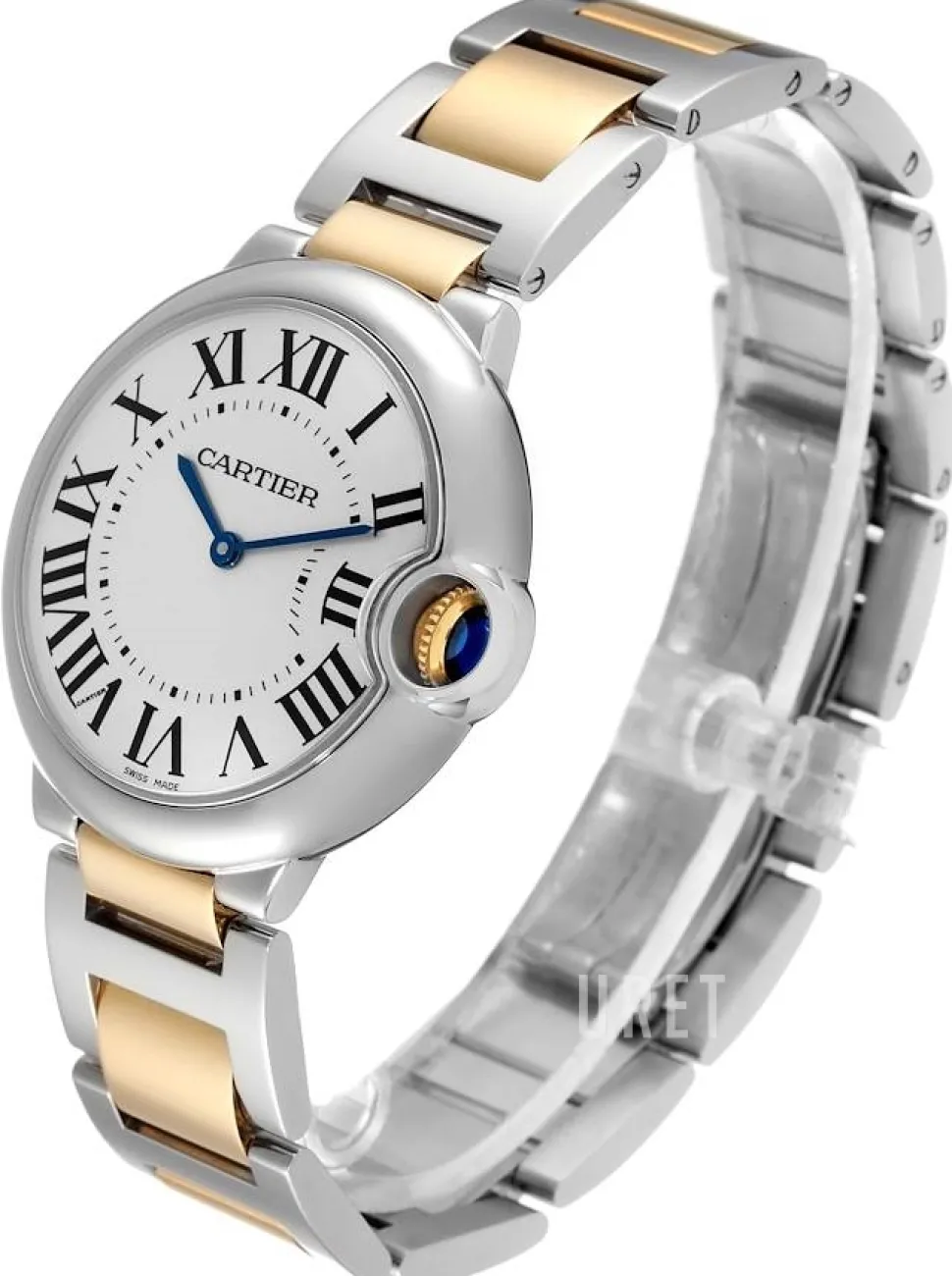 Ballon Blue Silverfärgad/Stål Ø37 mm