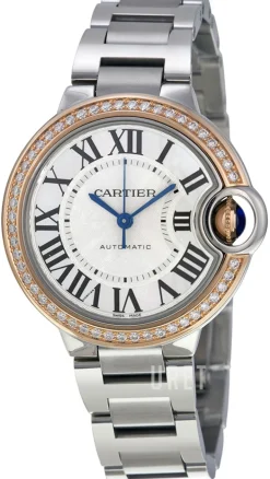 Ballon Blue Silverfärgad/Stål Ø33 mm