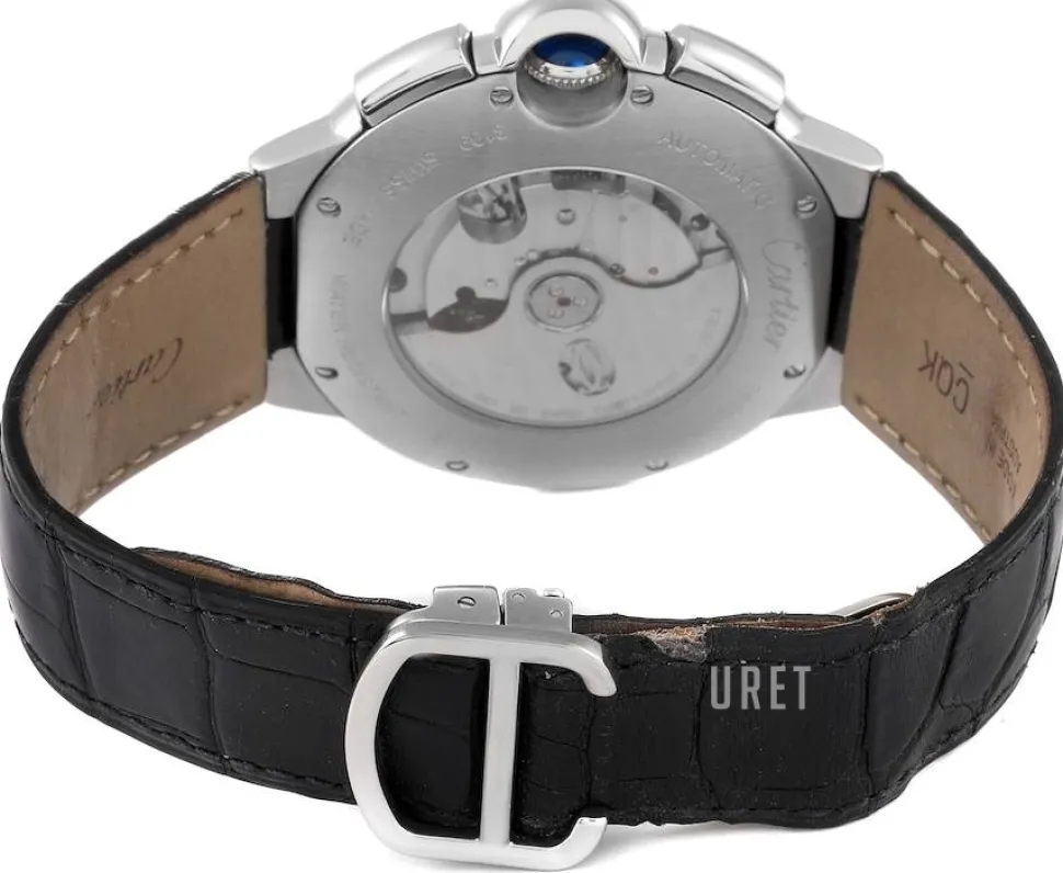 Ballon Blue Svart/Läder Ø47 mm