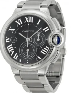 Ballon Blue Svart/Stål Ø44 mm