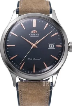 Bambino Blå/Läder Ø42 mm