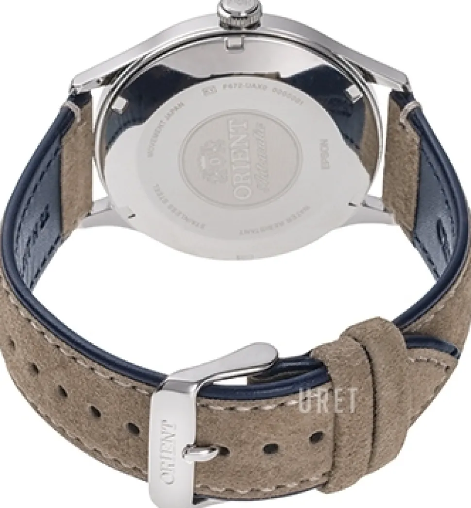 Bambino Blå/Läder Ø42 mm