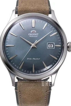 Bambino Blå/Läder Ø42 mm