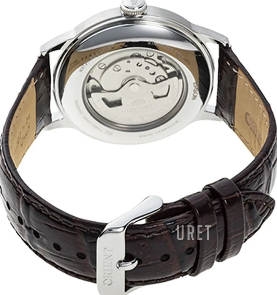 Bambino Day Date Röd/Läder Ø40.5 mm