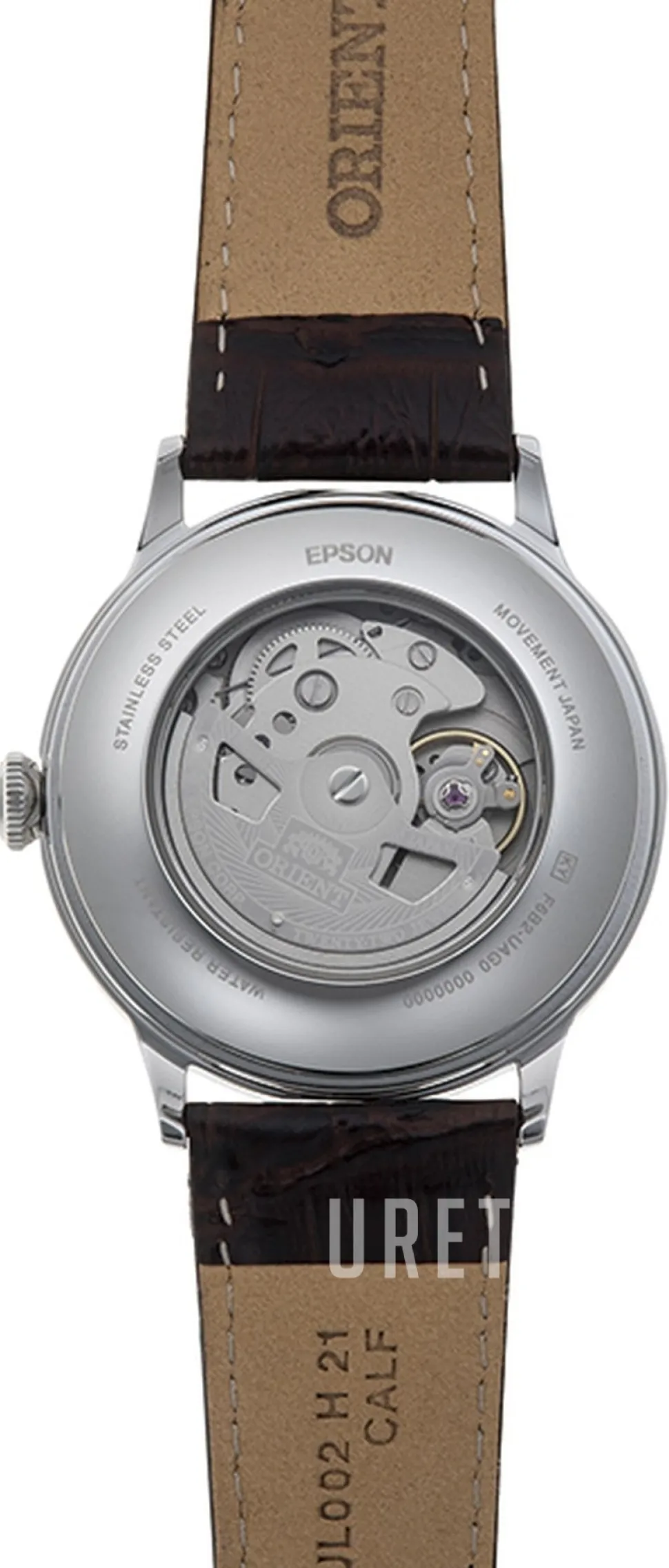 Bambino Day Date Röd/Läder Ø40.5 mm