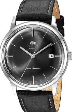 Bambino Grå/Läder Ø41 mm