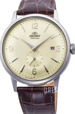 Bambino Silverfärgad/Läder Ø41 mm