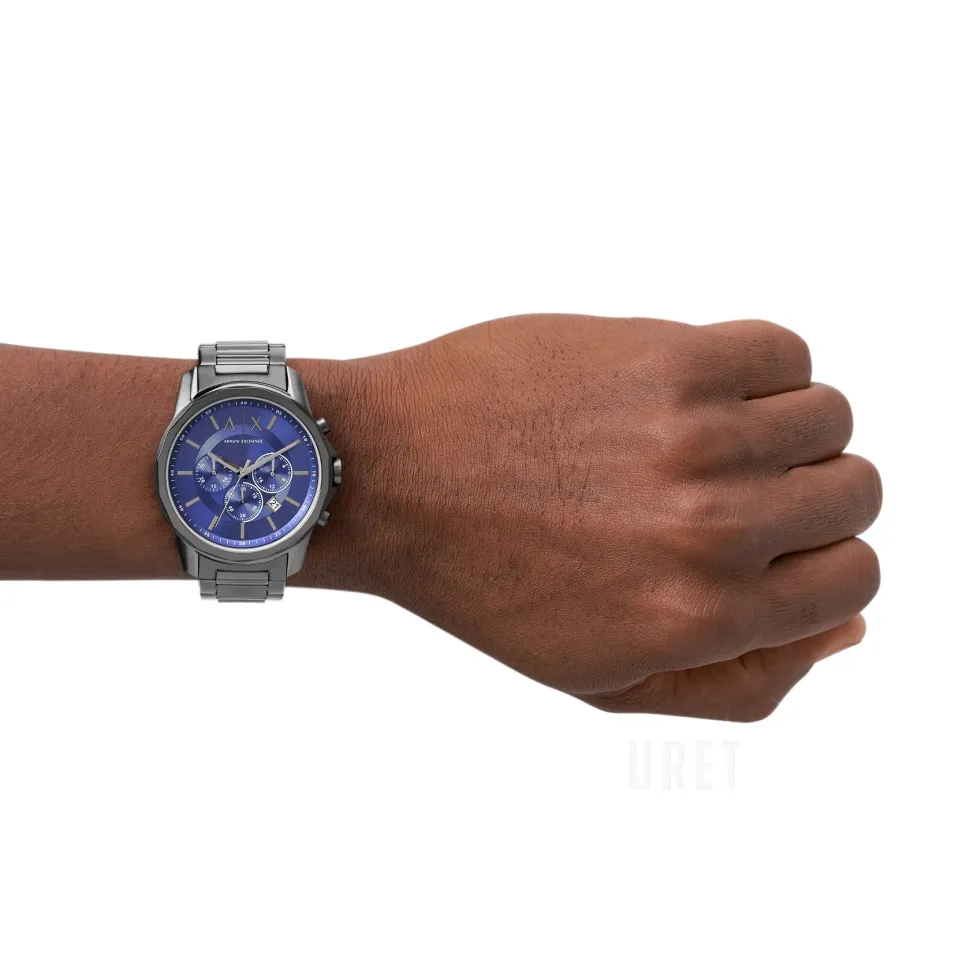 Banks Blå/Stål Ø44 mm