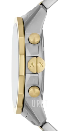 Banks Svart/Guldtonat stål Ø44 mm