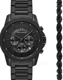 Banks Svart/Stål Ø44 mm