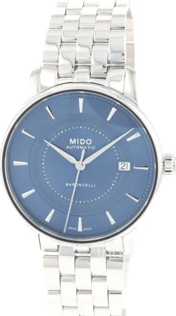 Baroncelli Blå/Stål Ø39 mm