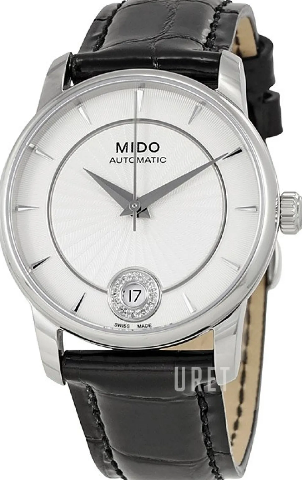 Baroncelli Silverfärgad/Läder Ø33 mm