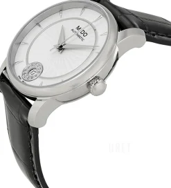 Baroncelli Silverfärgad/Läder Ø33 mm