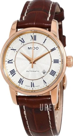 Baroncelli Silverfärgad/Läder Ø38 mm