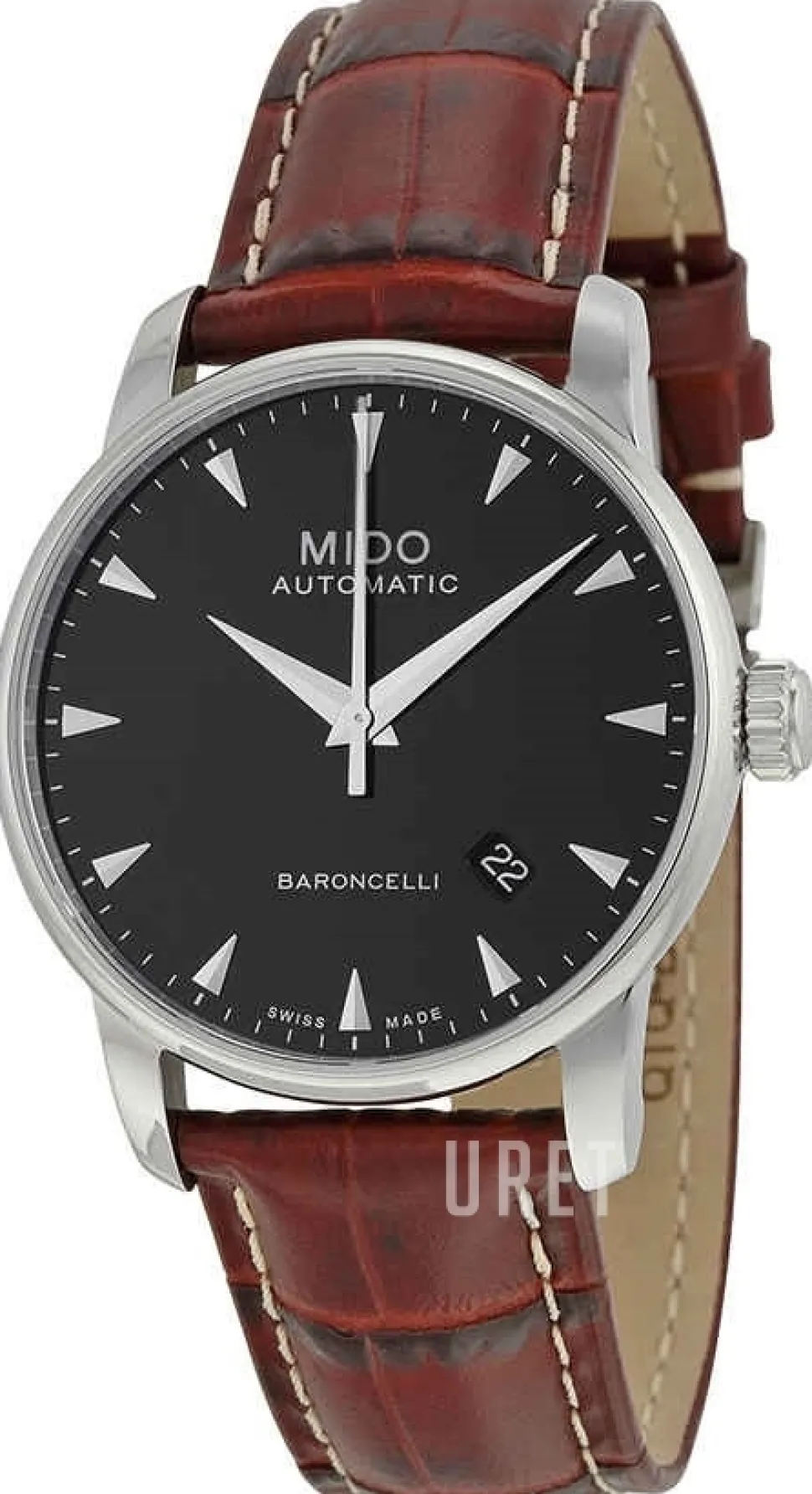 Baroncelli Svart/Läder Ø38 mm