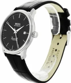 Baroncelli Svart/Läder Ø39 mm