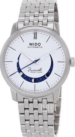 Baroncelli Vit/Stål Ø39 mm