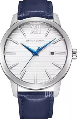 Bedum Silverfärgad/Läder Ø44 mm