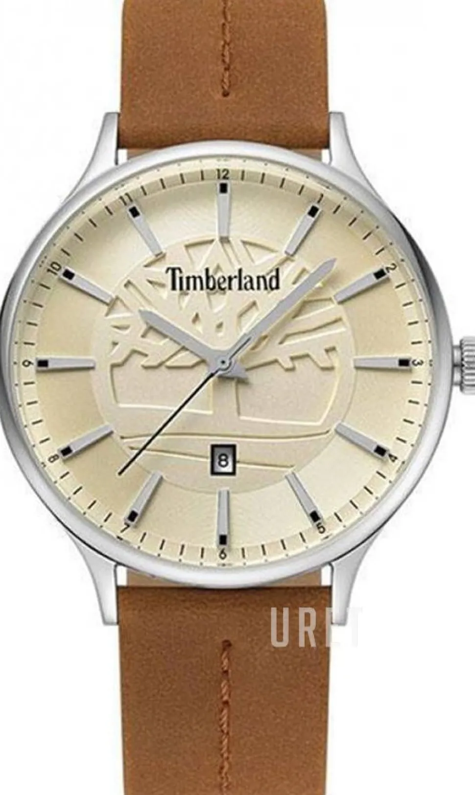 Beige/Läder Ø43 mm