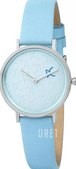 Belleville Monogram Blå/Läder Ø31 mm