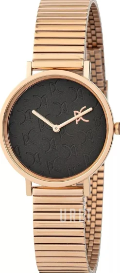 Belleville Monogram Svart/Roséguldstonat stål Ø31 mm