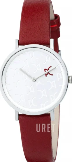 Belleville Monogram Vit/Läder Ø31 mm