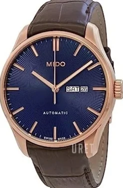 Belluna Blå/Läder Ø42.5 mm