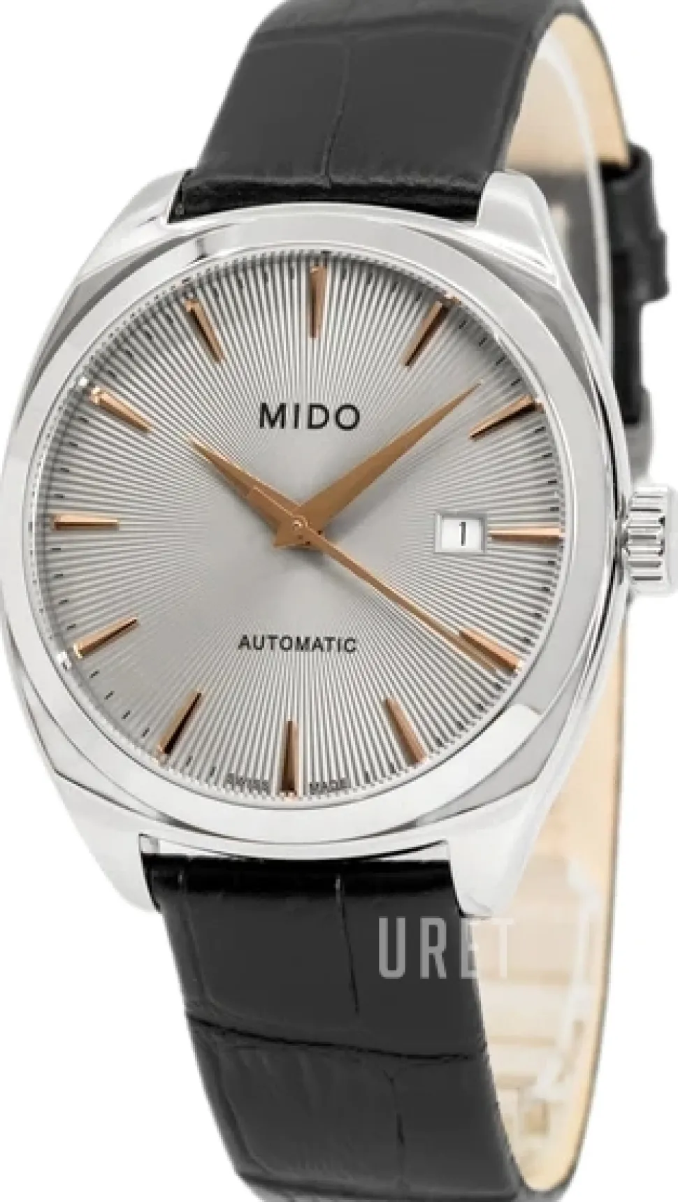 Belluna Silverfärgad/Läder Ø41.3 mm