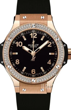 Big Bang 38 mm Svart/Gummi Ø38 mm