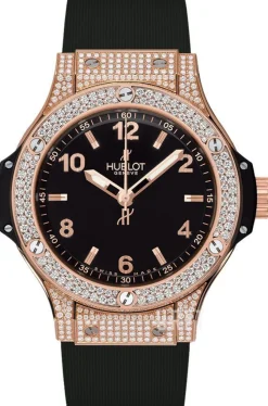 Big Bang 38 mm Svart/Gummi Ø38 mm