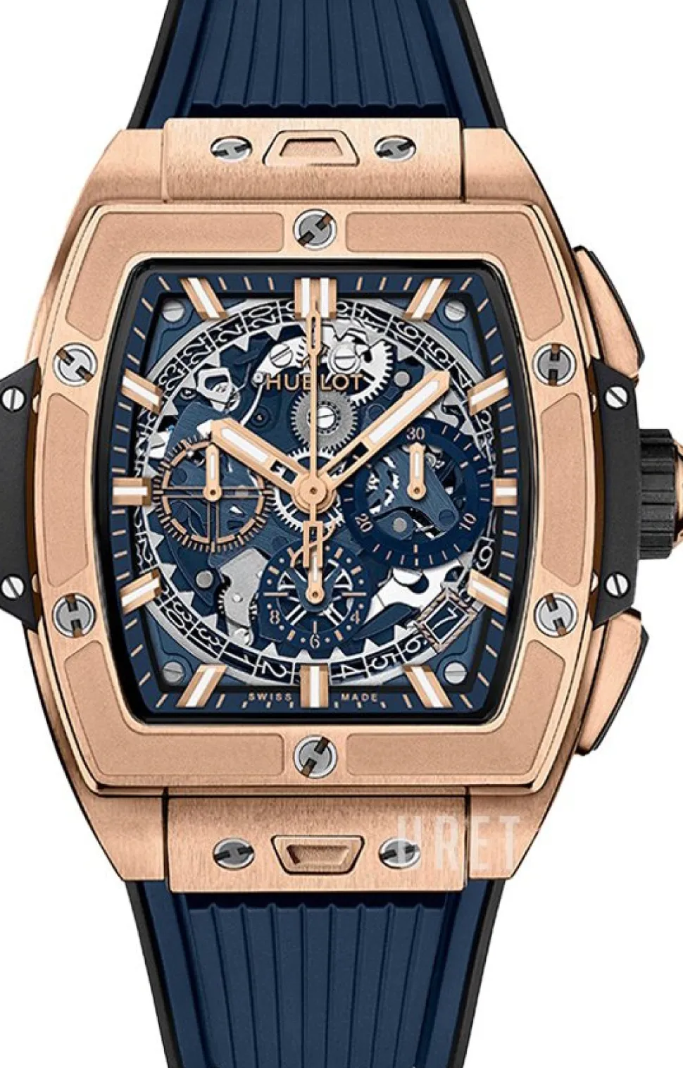 Big Bang 42mm Blå/Gummi