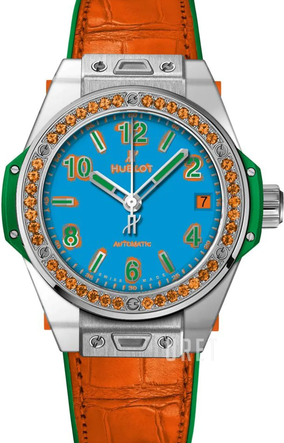 Big Bang 38mm Blå/Läder Ø38 mm