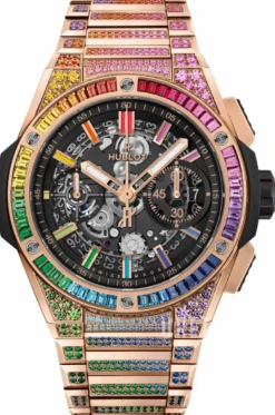 Big Bang 42mm Grå/18 karat roséguld Ø42 mm