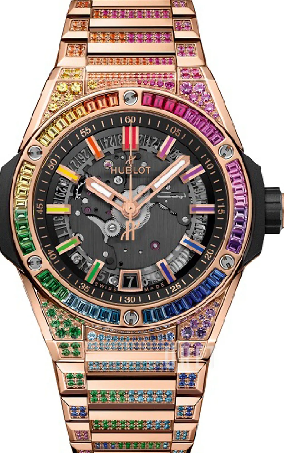 Big Bang 40mm Grå/18 karat roséguld Ø40 mm