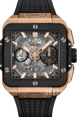 Big Bang 42mm Silverfärgad/Gummi