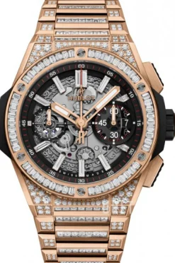 Big Bang 42Mm Skelettskuren/18 karat roséguld Ø42 mm