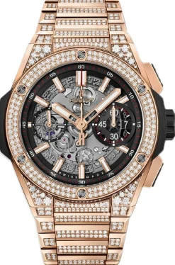 Big Bang 42Mm Skelettskuren/18 karat roséguld Ø42 mm