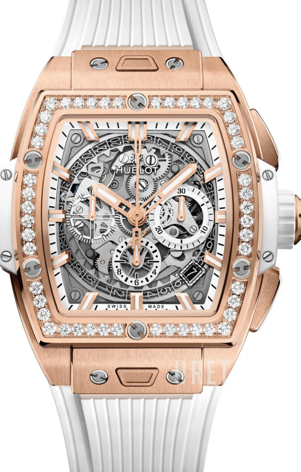 Big Bang 42Mm Skelettskuren/Gummi