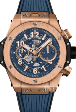 Big Bang 44Mm Skelettskuren/Gummi Ø44 mm