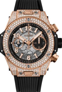 Big Bang 44mm Svart/Gummi Ø44 mm