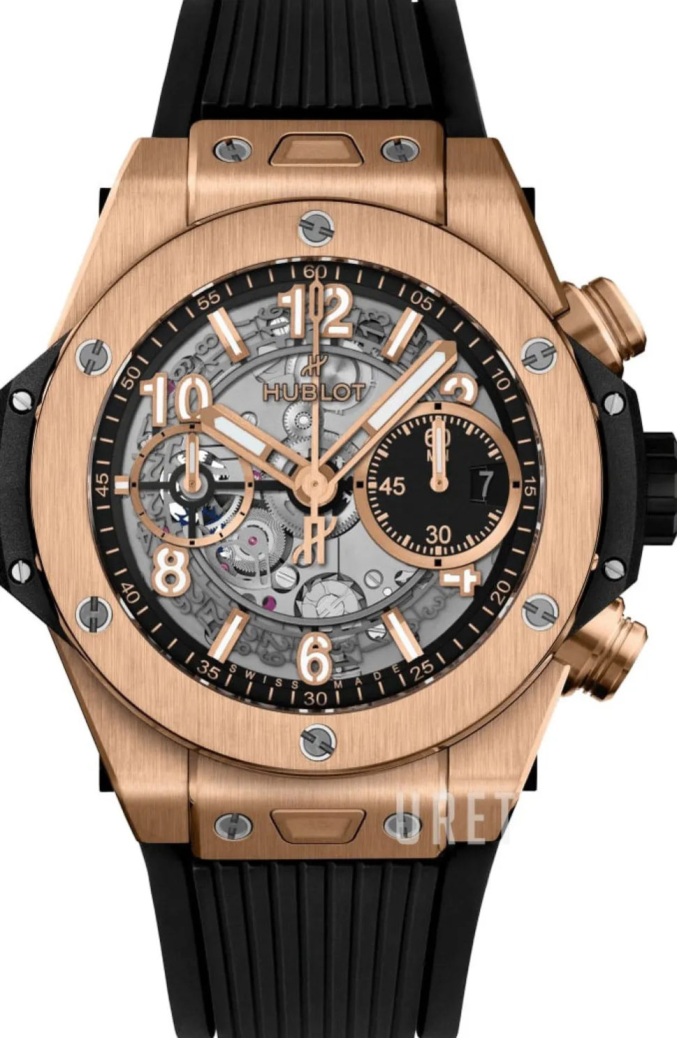 Big Bang 42mm Svart/Gummi Ø42 mm