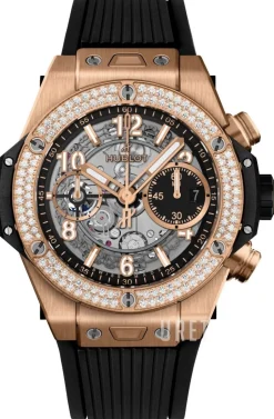 Big Bang 42mm Svart/Gummi Ø42 mm